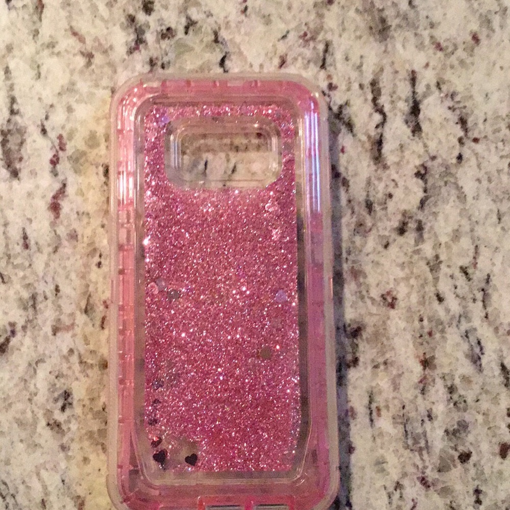 S8 hybrid sparkle case